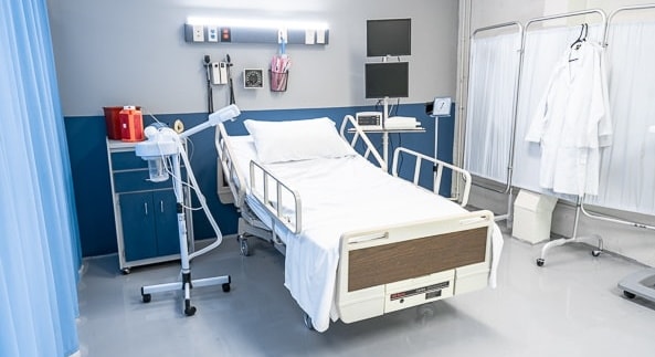 hospital room standing set
