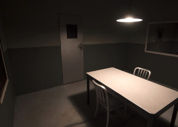 Interrogation Room Standing Set Rental - Film Production Studio in Miami, Fort Lauderdale