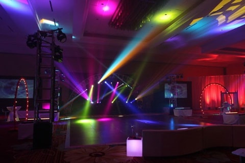 party lighting in miami