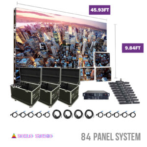 45FT x 9FT P3.91mm Indoor Turn-key LED Display Rental - Indoor LED Video Wall Rentals in Miami