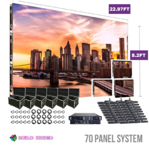 NovaStar P3.91mm SoFlo Indoor Turn-key LED Display System (70 panels 500x500)