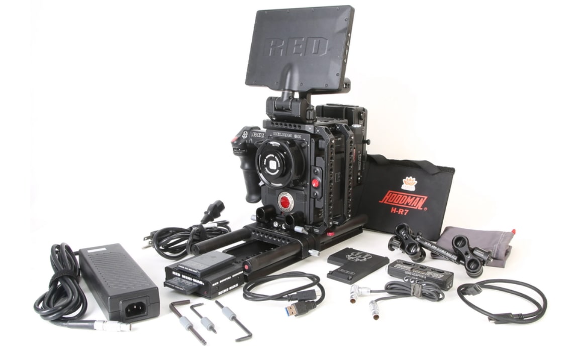 red camera rental package miami
