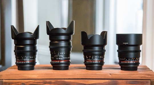 rokinon lens rentals