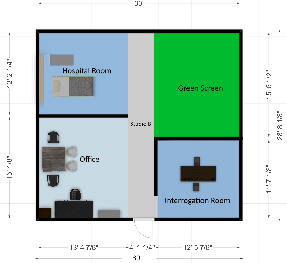 SoFlo Studio Floor Plan