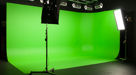 Green Screen Studio Cyclorama Construction