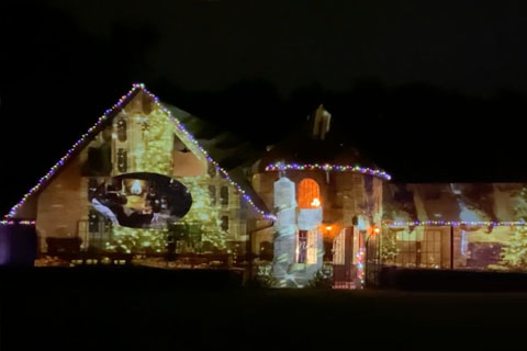Residential Holidays Projection Mapping