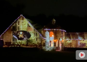 Christmas House Projection Mapping 2021