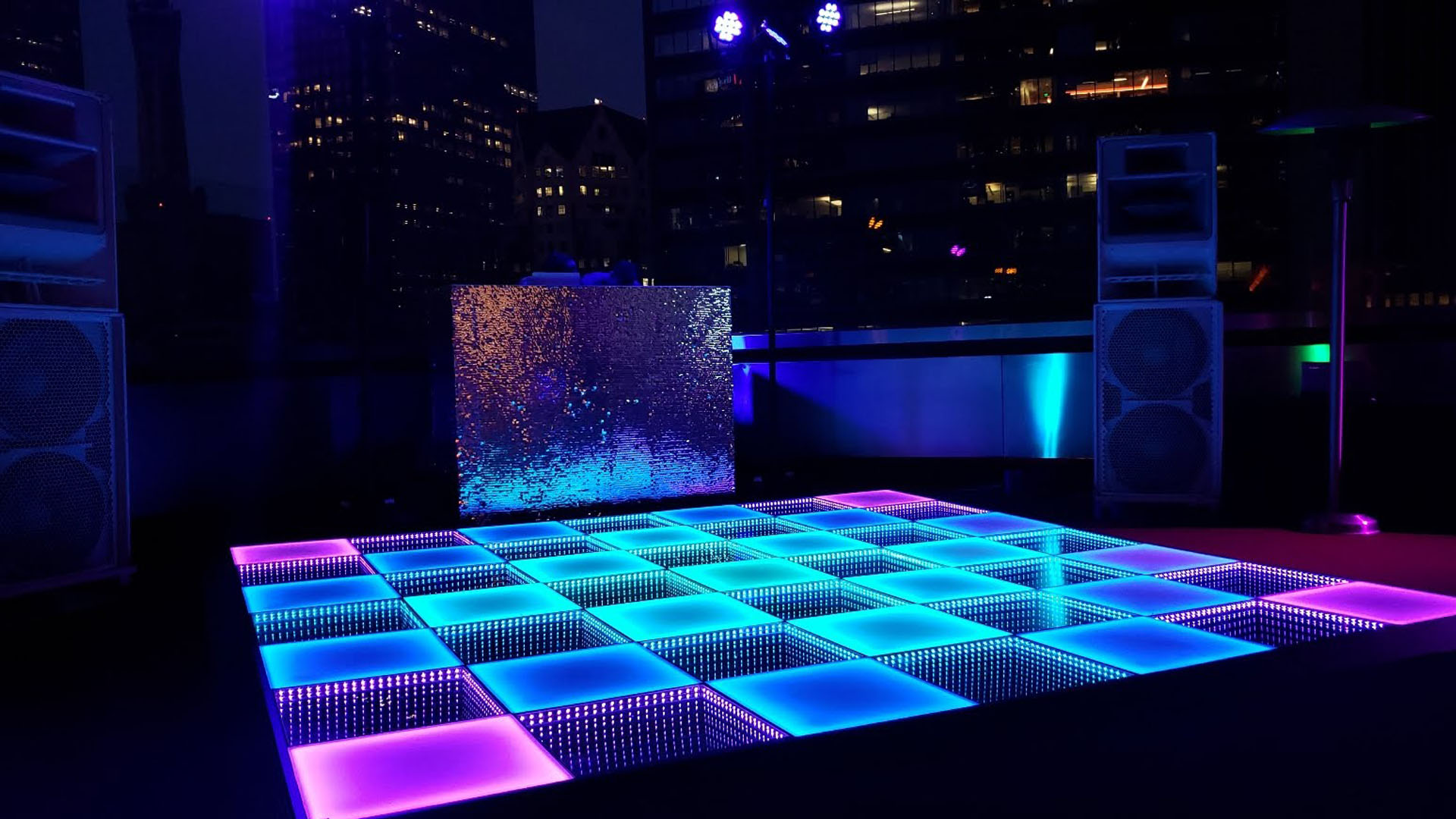 LED Dance Floor Rental Miami