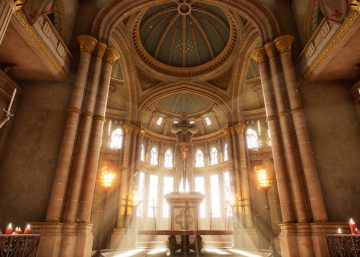 Castle Interior Virtual Set
