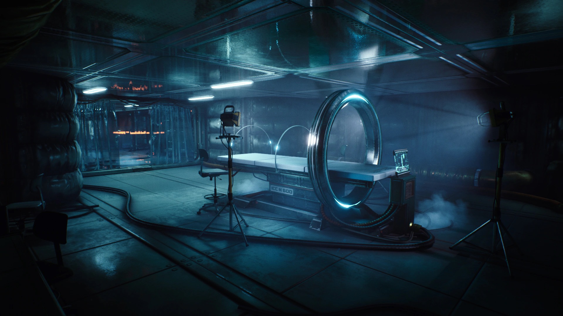 Contamination Zone - Sci-Fi Laboratory Virtual Set