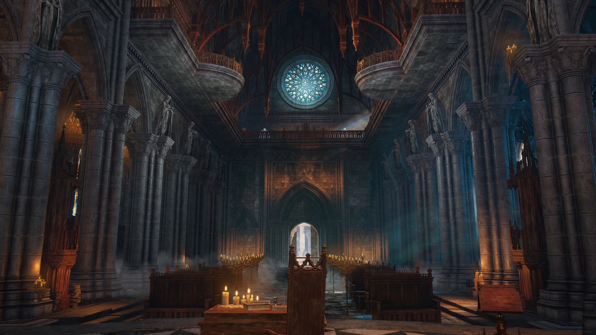 Gothic Interior Virtual Set