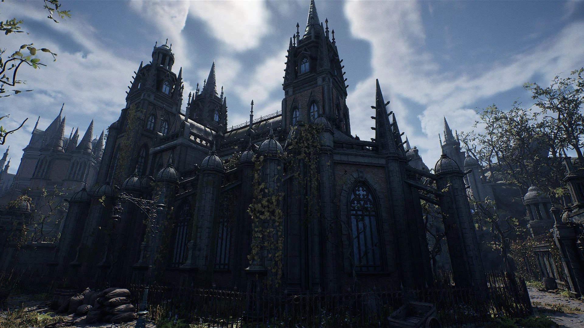 Gothic Horror Virtual Set