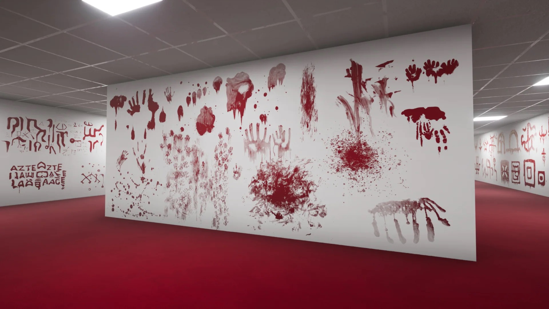 Horror Decals - Scary Blood Textures Virtual Set