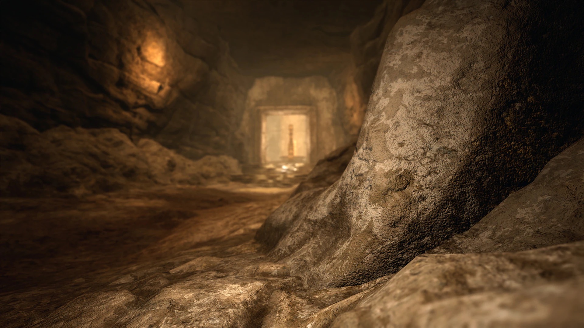 Lost Temple Cave Virtual Set