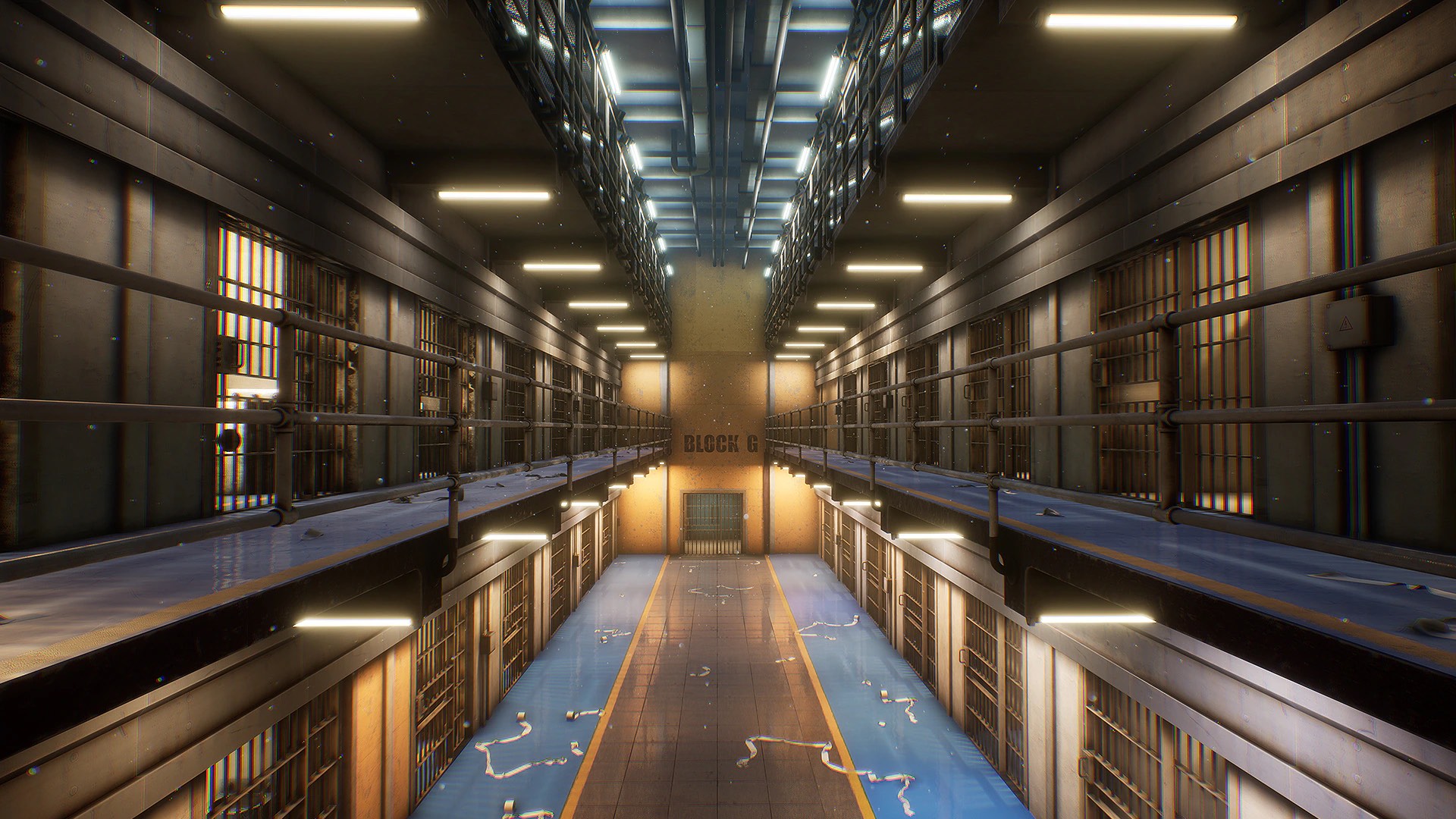 Prison Virtual Set