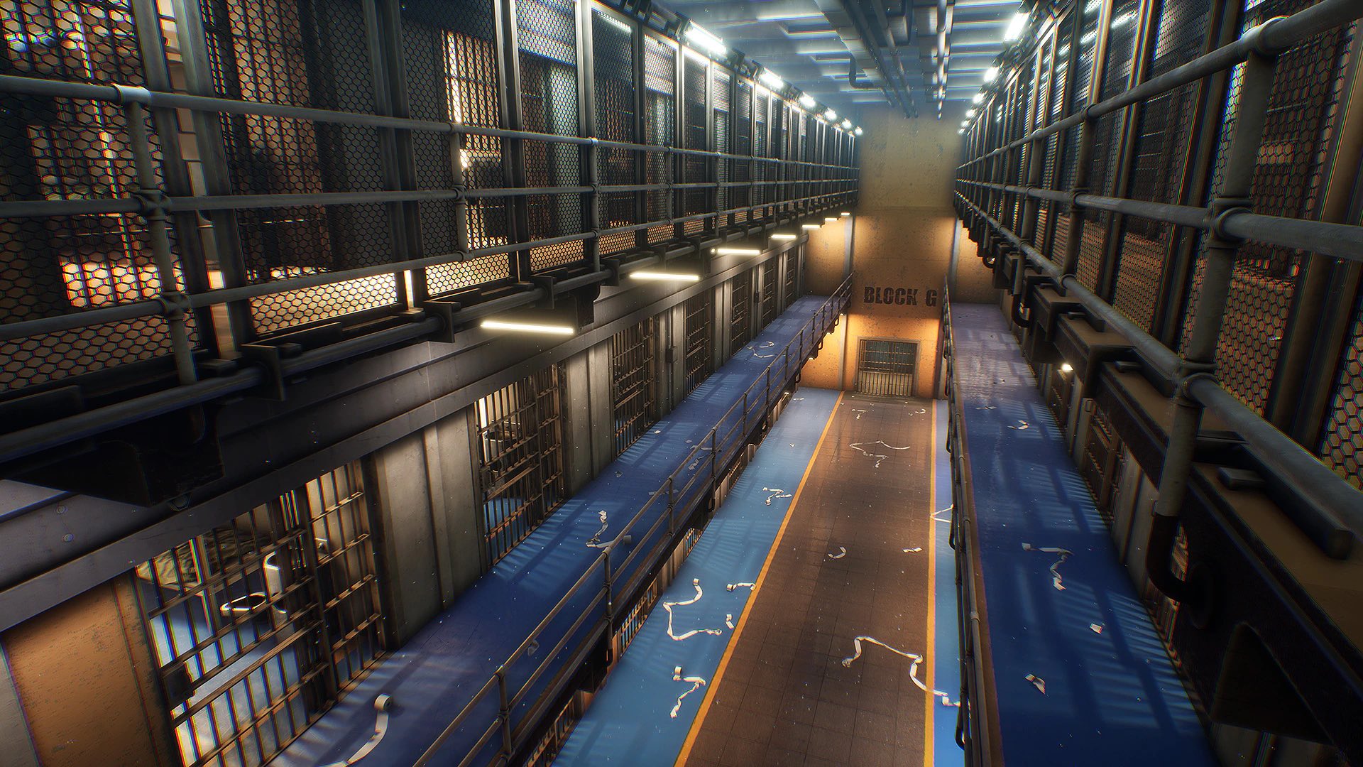 Prison Virtual Set