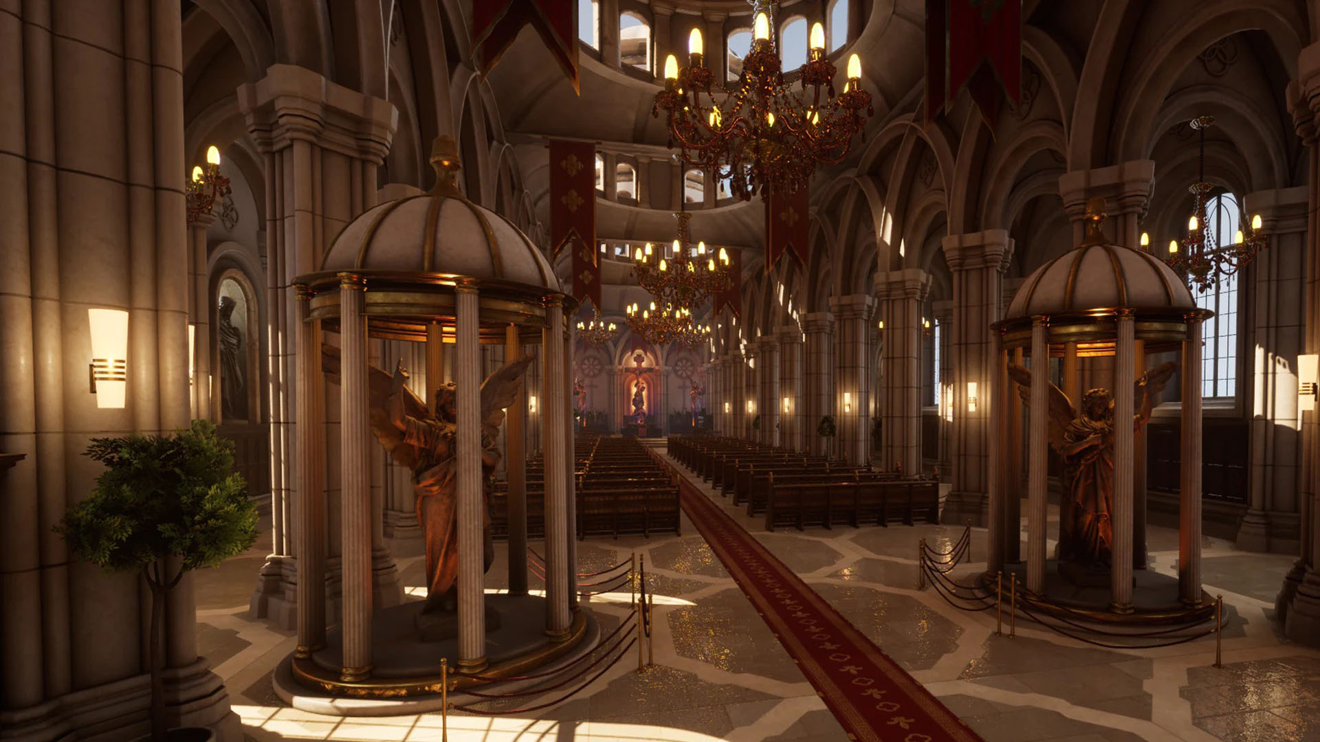 The Church Virtual Set