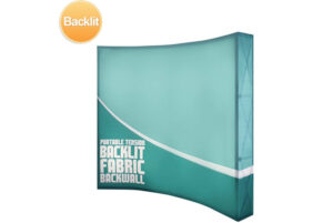 8' Backlit tension fabric backwall