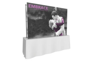 8ft Embrace Tabletop Straight SEG Fabric Pop Up