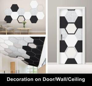 Hollow Hexagons Sound Absorbing Panels in Miami