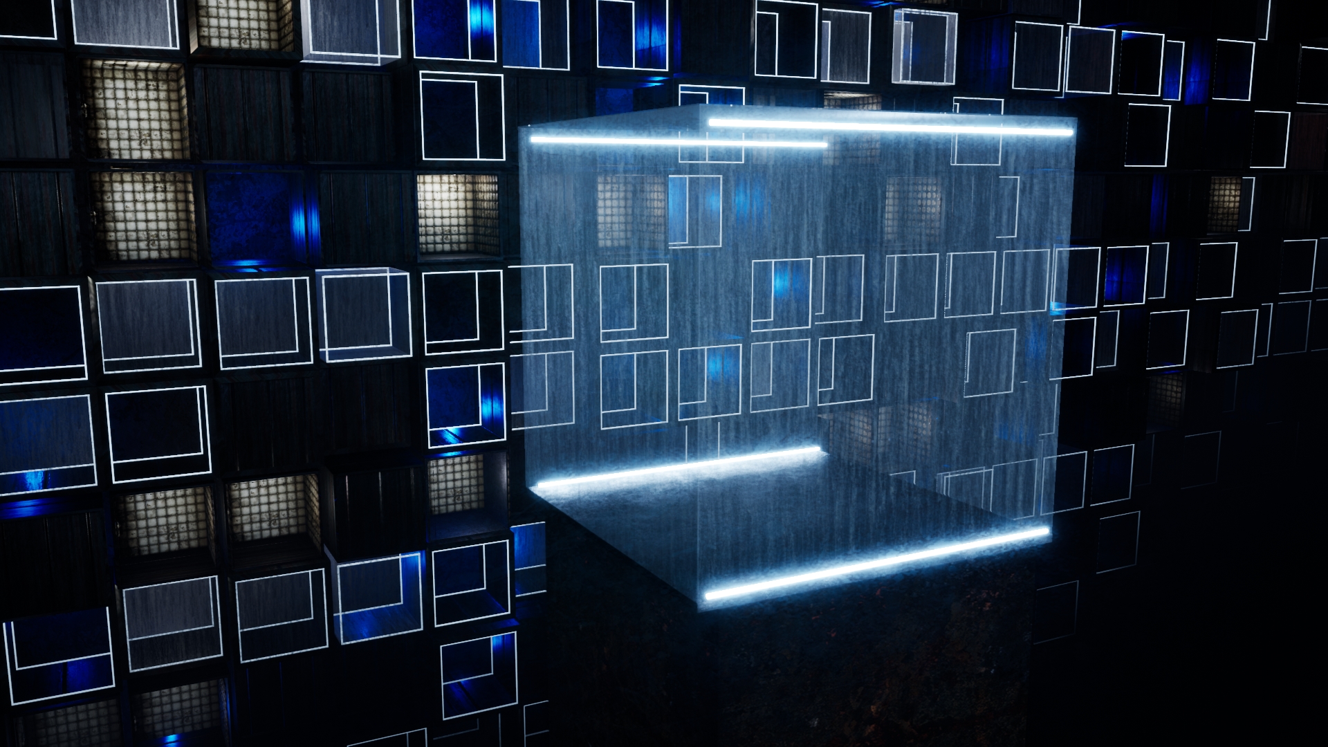 Isolation Cube Virtual Set Miami Video & Film Production