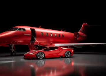 Private Jet Hangar Virtual Set Miami Video & Film Production
