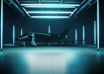 Private Jet Hangar Virtual Set Miami Video & Film Production