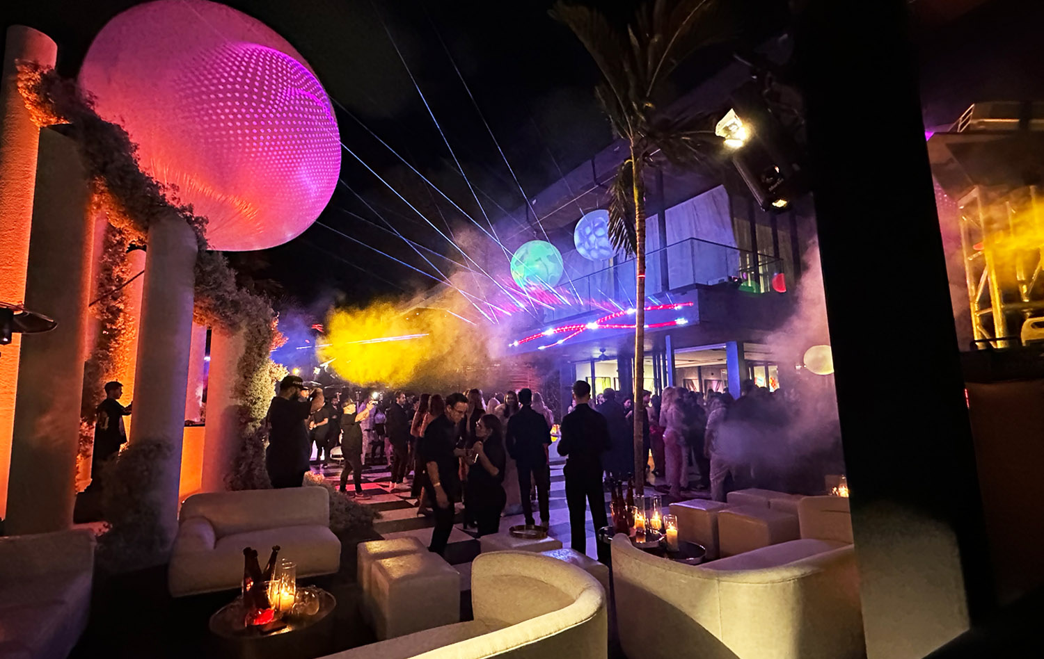 Hibiscus Island Art Basel Miami Event 2023 - Projection Mapping - Event Production